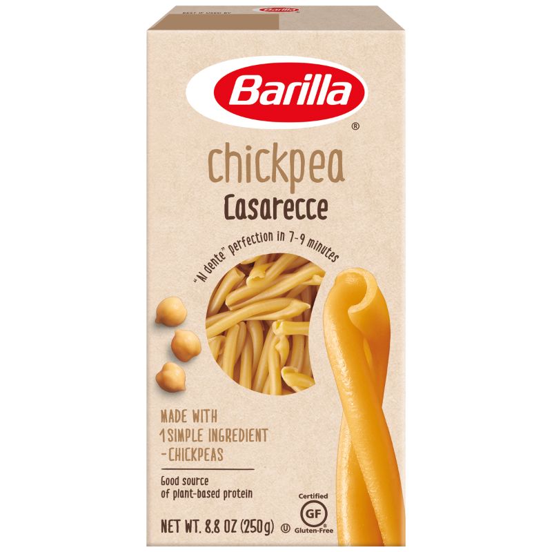 Photo 1 of [2 Pack] Barilla® Chickpea Pasta, Gluten Free Pasta, Casarecce 8.8 Oz