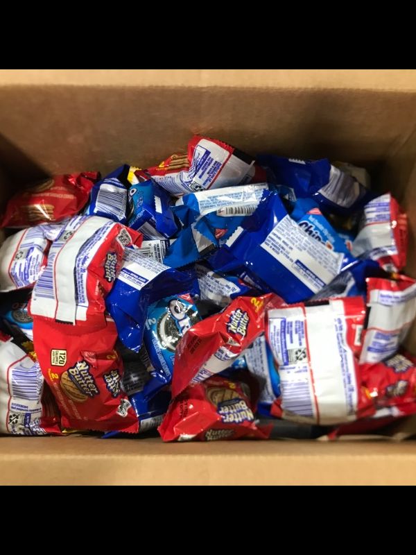 Photo 3 of [EXP 7-22] OREO Original, OREO Golden, CHIPS AHOY! & Nutter Butter Cookie Snacks Variety Pack, 56 Snack Packs (2 Cookies Per Pack)