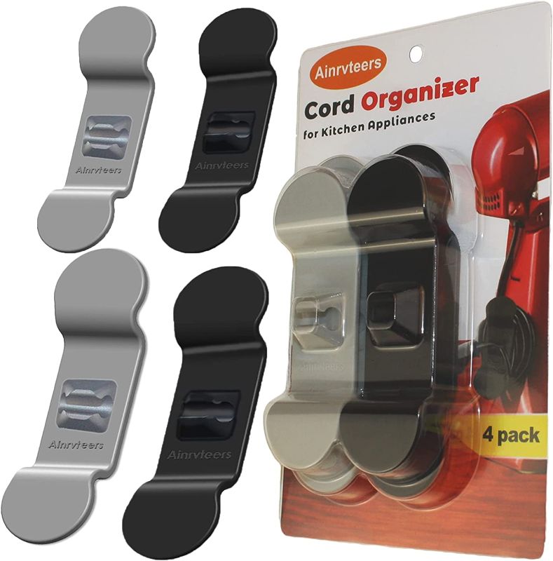 Photo 1 of Cord Organizer, two sizes 4 Pack Cord Wrap Cord Holder Cable Organizer 