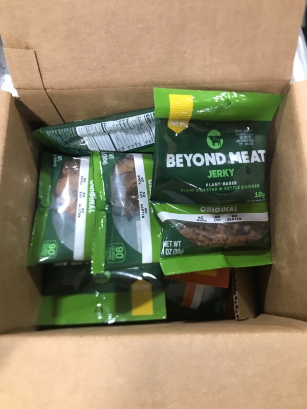 Photo 1 of Beyond Meat Plant-Based Jerky, 10g Protein, 1oz Bags (10 Pack) Best By April 11 2023
