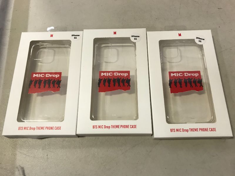 Photo 1 of 3 PACK BTS PHONE CASE FOR IPHONE 11