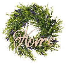 Photo 1 of 14" HOME WREATH