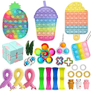 Photo 1 of Fidget Toy Packs, Sensory Fidget Toys Set with Pop , Stress Relieve Fidget Packs Cheap (Fidget Packs A)