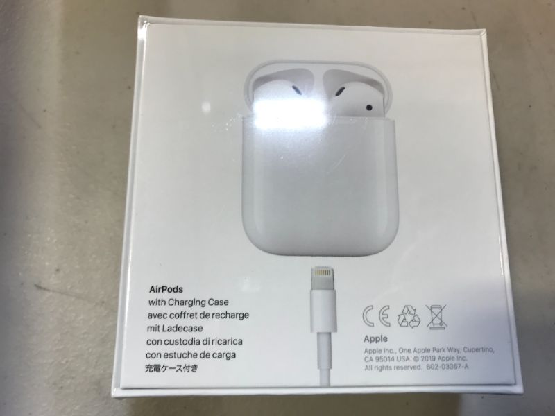 Photo 3 of Apple AirPods (2nd Generation) FACTORY SEALED 