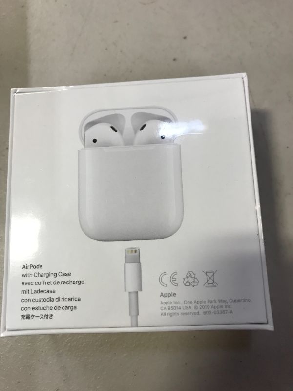 Photo 4 of Apple AirPods (2nd Generation) FACTORY SEALED 