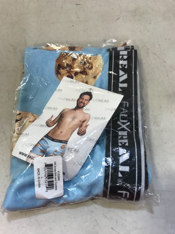 Photo 2 of Faux Real Sublimated Mens All Over Christmas Underwear
LARGE 