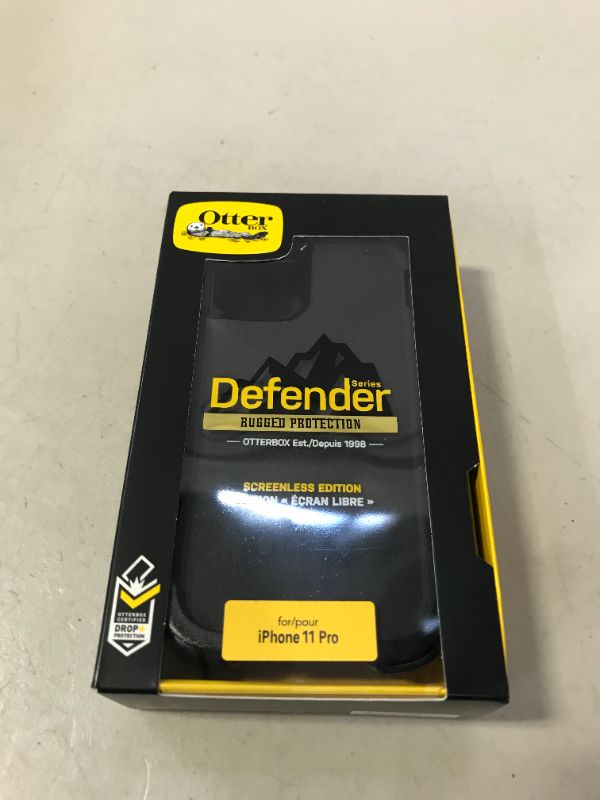 Photo 2 of OtterBox Defender Series SCREENLESS Edition Case for iPhone 11 Pro - Black 
