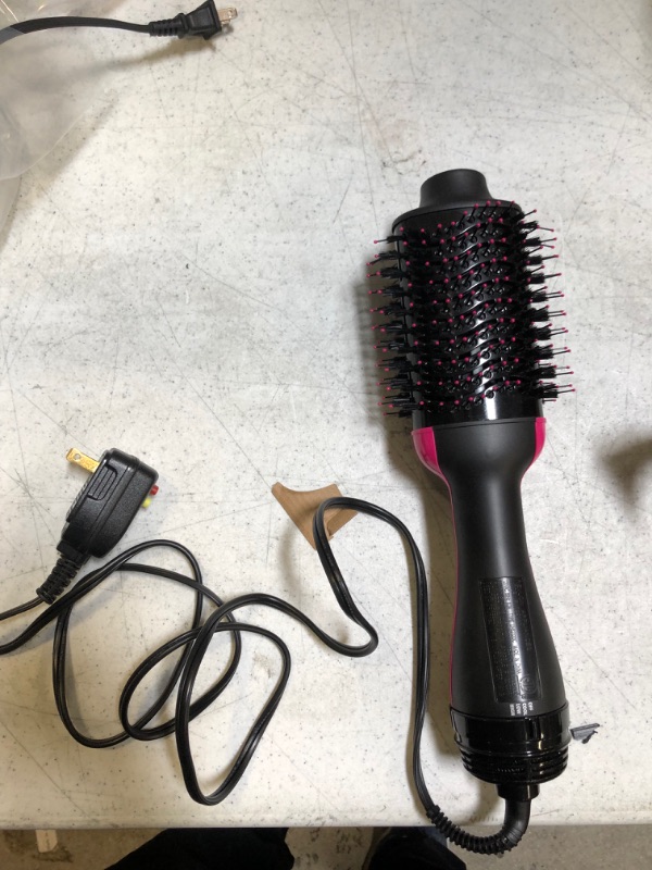 Photo 2 of REVLON One-Step Volumizer Original 1.0 Hair Dryer and Hot Air Brush, Black
