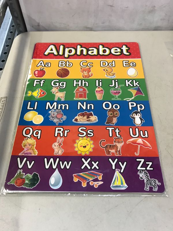 Photo 1 of 13 Educational Preschool Posters,Learning Posters for Pre K-K, 1-100 Educational Charts for Preschoolers Kindergarten Home Classroom Decor with Glue dots -16.5 x 12 Inch
