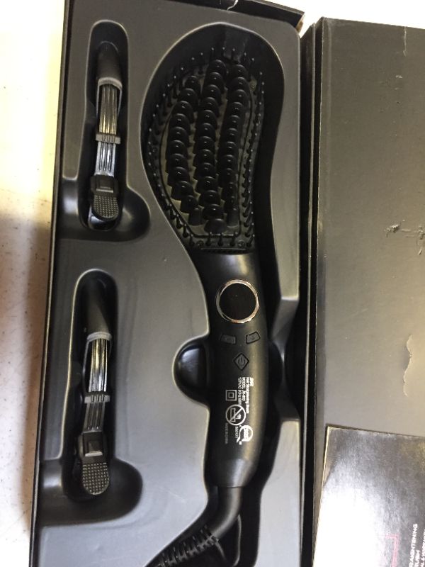 Photo 2 of JINRI Paris Professional Heated Straightening Brush 