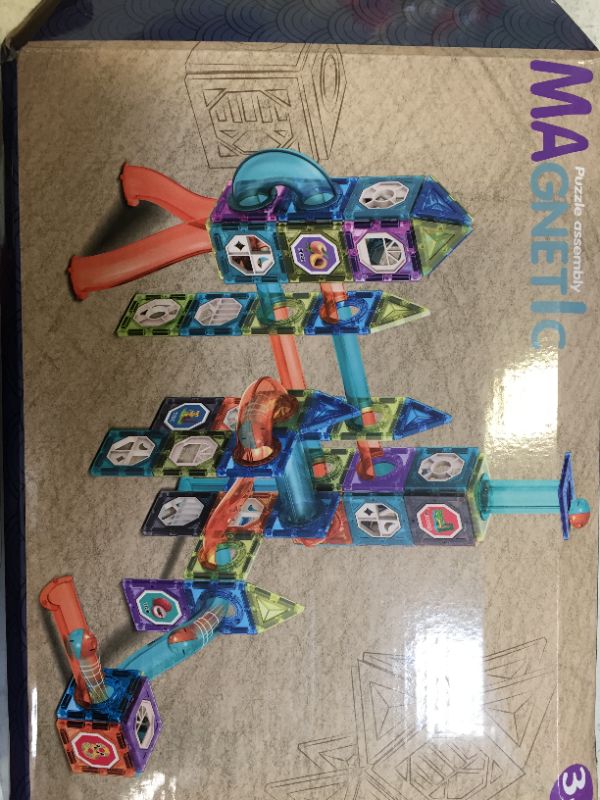 Photo 1 of Anksono Magnetic Tiles Marble Run for Kids