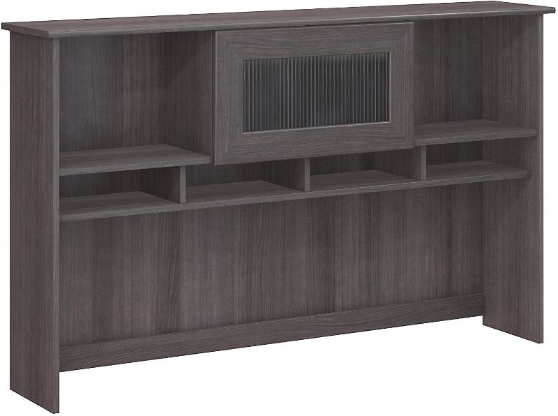 Photo 1 of Bush Furniture Cabot 60W Hutch, Heather Gray
