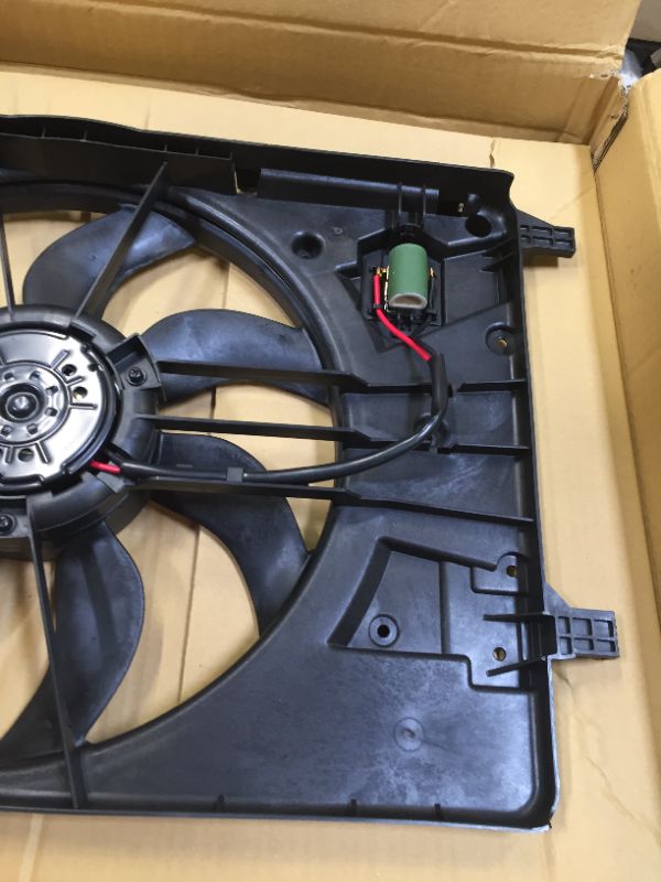 Photo 3 of TYC Dual Radiator and Condenser Fan Assembly
