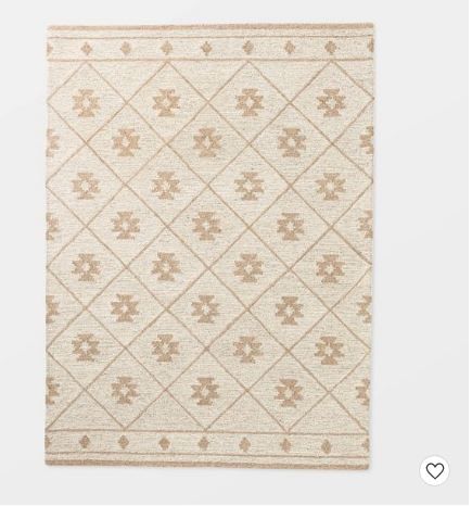 Photo 1 of 5'x7' Tremonton Hand Tufted Wool Area Rug Cream - Threshold designed with Studio
