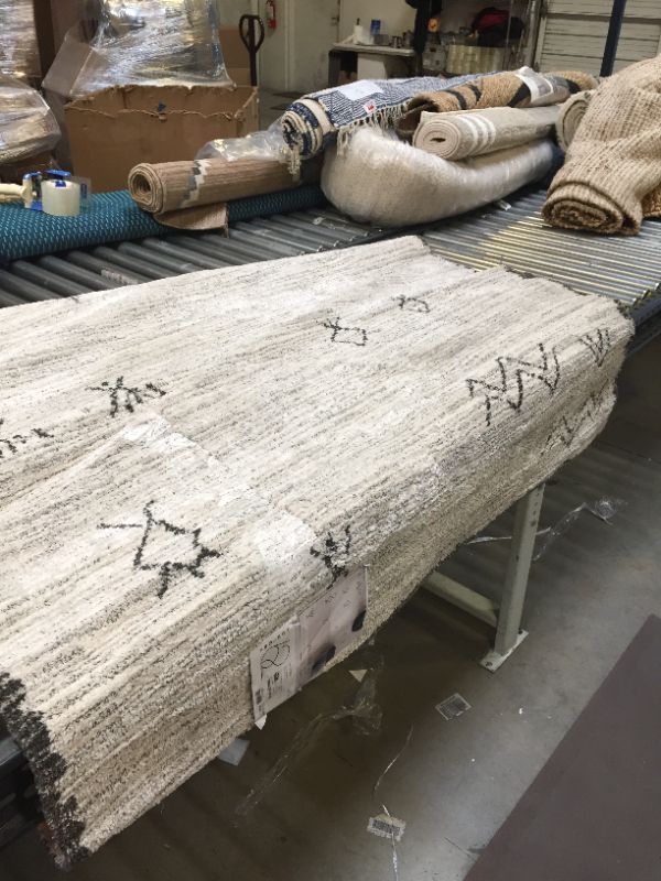 Photo 2 of 5'x7' Vola Geometric Symbol Area Rug Gray - Project 62
