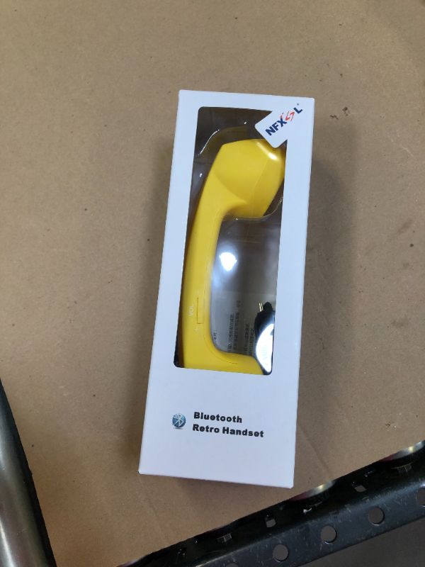 Photo 2 of Bluetooth Wireless Retro Telephone Handset Mobile Phone Headset Headset Fashion Bluetooth External Mobile Phone Handset
