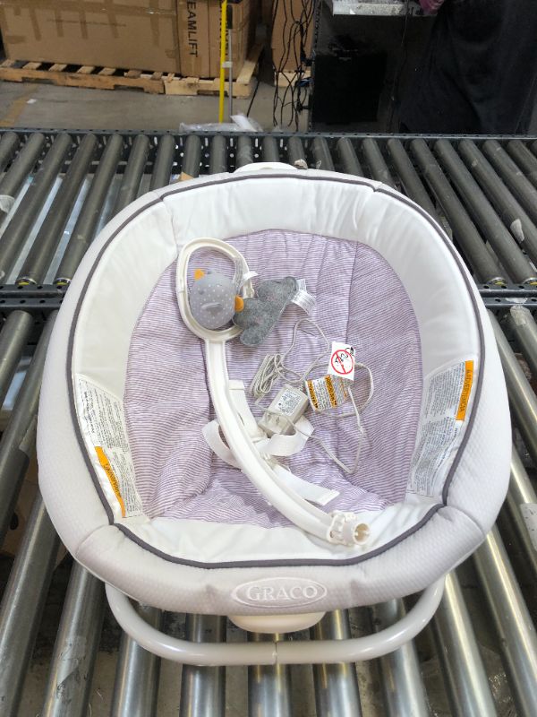 Photo 5 of Graco Sense2Soothe Baby Swing with Cry Detection Technology, Birdie
