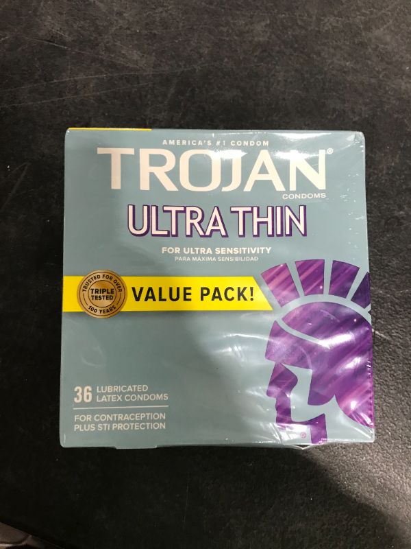 Photo 2 of Ultra Thin Premium Lubricated Condoms