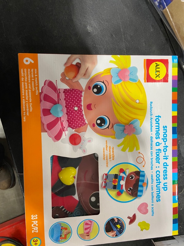 Photo 1 of Alex Discover Snap-to-It Dress Up Kids Art and Craft Activity
