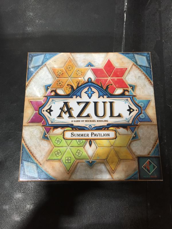 Photo 2 of Azul Summer Pavilion Glazed Pavilion Board Game Expansion | Strategy Game | Family Board Game | Ages 8+ | 2-4 Players | Avg. Playtime 30-45 Minutes | Made by Next Move Games
