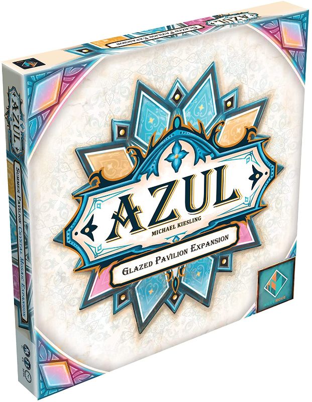 Photo 1 of Azul Summer Pavilion Glazed Pavilion Board Game Expansion | Strategy Game | Family Board Game | Ages 8+ | 2-4 Players | Avg. Playtime 30-45 Minutes | Made by Next Move Games
