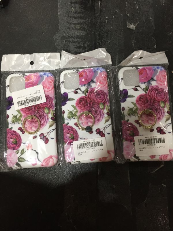 Photo 1 of FLORAL IPHONE 11 CASE WITH RING HOLDER (3 PACK)