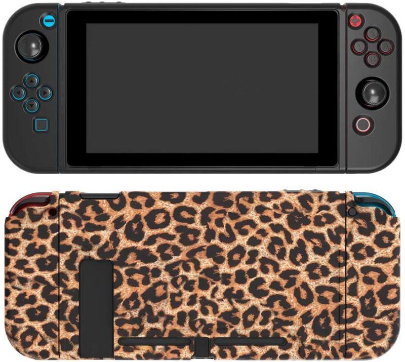 Photo 1 of LOVE MEI Dockable Protective Case for Nintendo Switch, Hard Shell TPU Grip Skin Case Cover Shockproof and Anti-Scratch Non-Slip Travel Case Nintendo Switch Accessories (NOT for Switch LITE)
