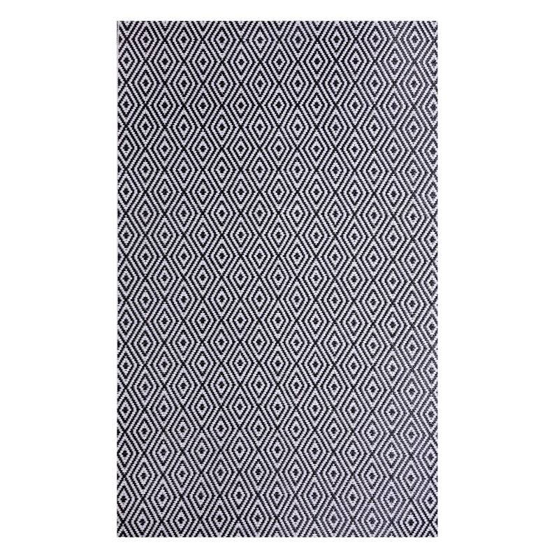 Photo 1 of 4' X 6' Reversible Diamond polypropylene Outdoor waterproof Rug - Room Essentials™
