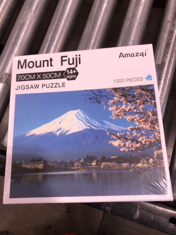 Photo 2 of Jigsaw Puzzles 1000 Pieces for Adults - Mount Fuji Jigsaw Puzzle with Letters on Back - Premium Cardboard Perfect Interlocking Clear Printing?28×20In?
