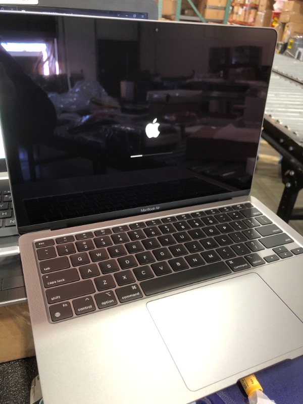 Photo 10 of 2020 Apple MacBook Air Laptop: Apple M1 Chip, 13” Retina Display, 8GB RAM, 256GB SSD Storage, Backlit Keyboard, FaceTime HD Camera, Touch ID. Works with iPhone/iPad; Space Gray (FACTORY SESLED, OPENED TO TEST )