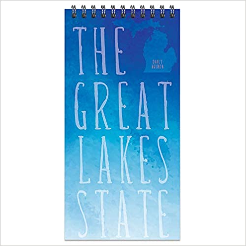 Photo 1 of Michigan Daily Agenda Note Pad Calendar 
