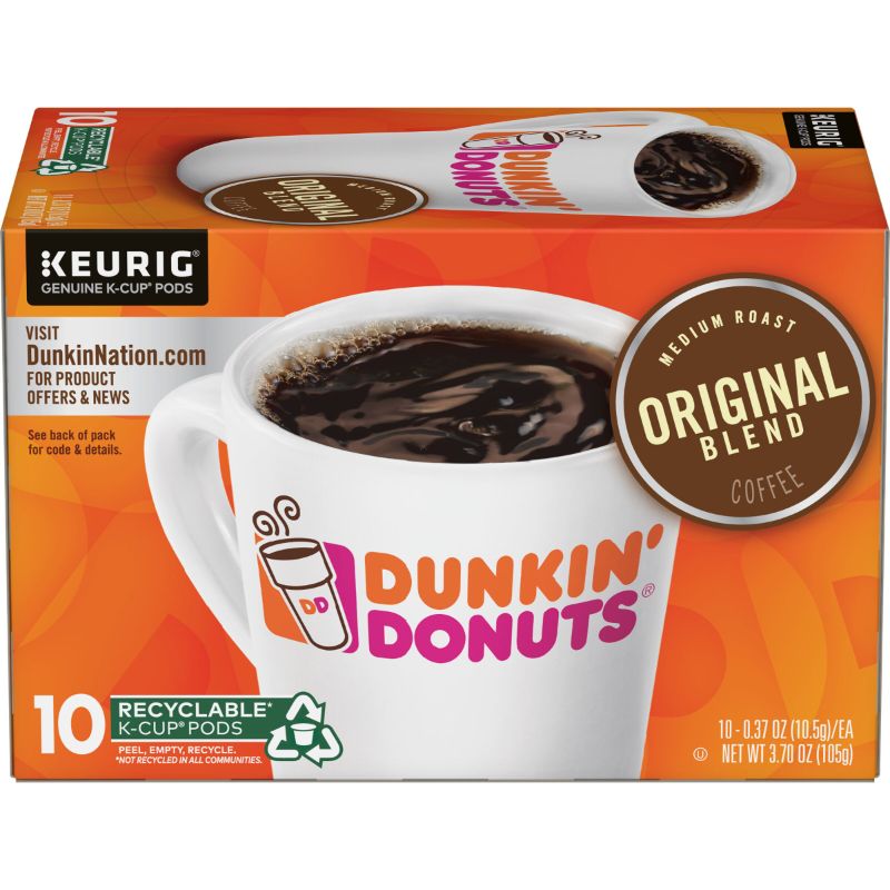 Photo 1 of 2 PACK- Dunkin' Original Blend, Medium Roast Coffee, K-Cup Pods for Keurig K-Cup Brewers,10-Count- BEST BY 10/2022