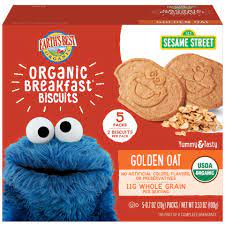 Photo 1 of Earth's Best Organic Sesame Street Breakfast Biscuits, 6 pack **BEST BY: 01/21/2022**