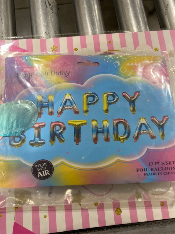 Photo 3 of 2 pcs- Birthday bag and balloons