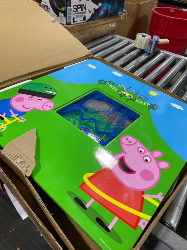 Photo 1 of Delta Children Kids Table and Chair Set With Storage (2 Chairs Included) - Ideal for Arts & Crafts, Snack Time, Homeschooling, Homework & More, Peppa Pig
