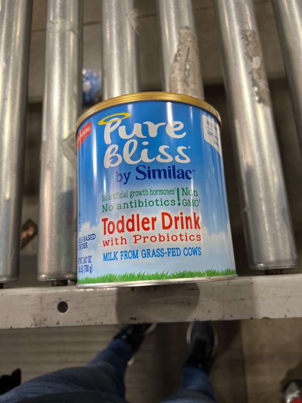 Photo 2 of Pure Bliss by Similac Toddler Drink with Probiotics, Starts with Fresh Milk from Grass-Fed Cows, Non-GMO Toddler Formula, 24.7 ounces
