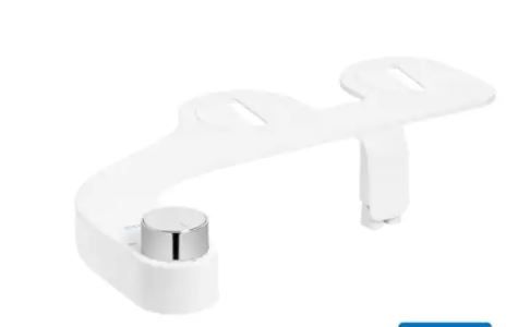 Photo 1 of FreshSpa Comfort+ Ambient Temperature Non-Electric Bidet Attachment in White
