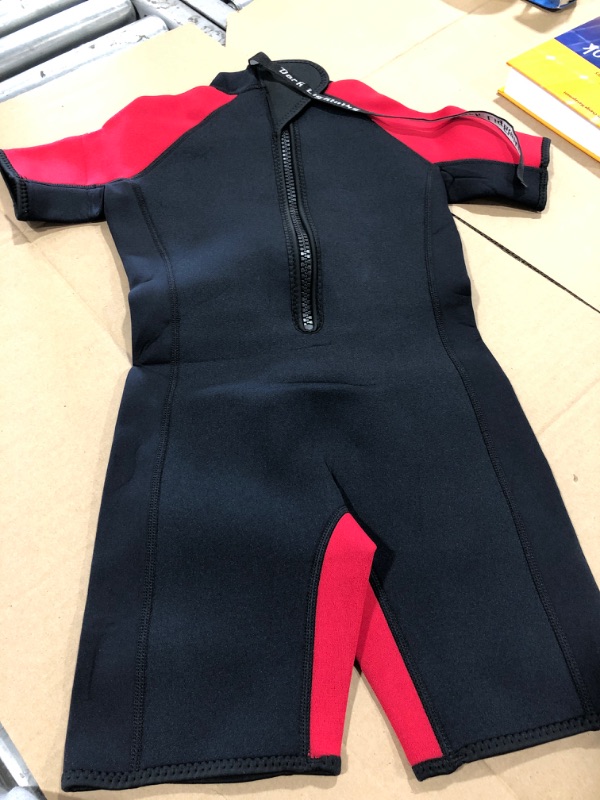 Photo 2 of Kids Dark Lightning Wetsuit- Size 10