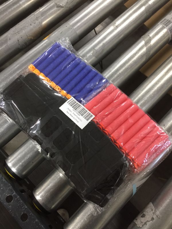 Photo 2 of 60 pc nerf dart refills with two mags