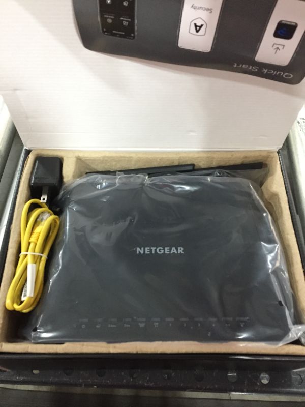 Photo 2 of NETGEAR Nighthawk Smart Wi-Fi Router, R6700 - AC1750 Wireless Speed Up to 1750 Mbps | Up to 1500 Sq Ft Coverage & 25 Devices | 4 x 1G Ethernet and 1 x 3.0 USB Ports | Armor Security
