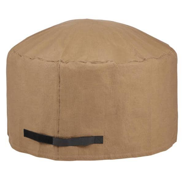 Photo 1 of Duck Covers Essential 44 in. D x 24 in. H Round Fire Pit Cover