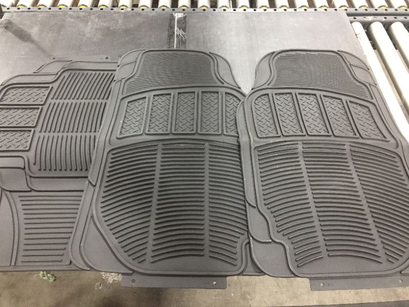 Photo 1 of 3 Piece Rubber Car Mats (unknown car model)