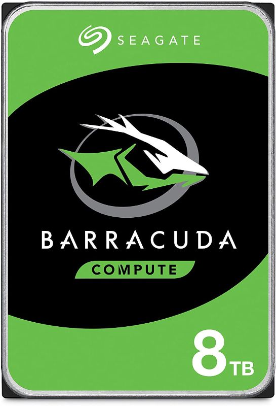 Photo 1 of Seagate 8TB Barracuda SATA 6Gb/s 256MB Cache 3.5-Inch Internal Hard Drive