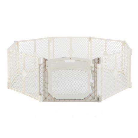 Photo 1 of North States Superyard Ultimate Plastic Dog Playpen, Ivory