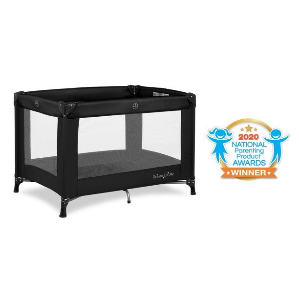 Photo 1 of Dream on Me Nest Portable Playard, Black
