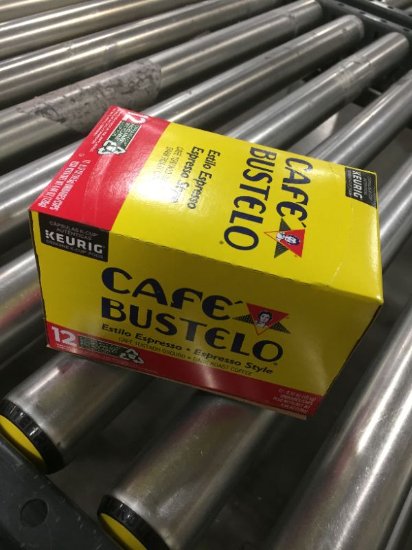 Photo 3 of Cafe Bustelo K-Cup Pods, Espresso Style, Dark Roast - 12 Ct
