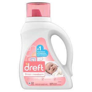 Photo 1 of Dreft Stage 1: Newborn Baby Liquid Laundry Detergent, 32 Loads 50 Fl Oz - 50 Oz | CVS
