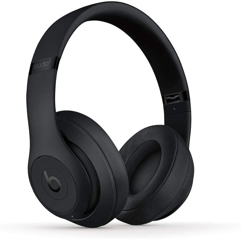 Photo 1 of Beats Studio3 Wireless Noise Cancelling Over-Ear Headphones - Apple W1 Headphone Chip, Class 1 Bluetooth, 22 Hours of Listening Time, Built-in Microphone - Matte Black (Latest Model) [FCATORY SEALED, NEVER BEEN OPENED]
