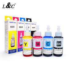 Photo 1 of L&C Epson T664 Dye Ink Kit Brand New Sealed
