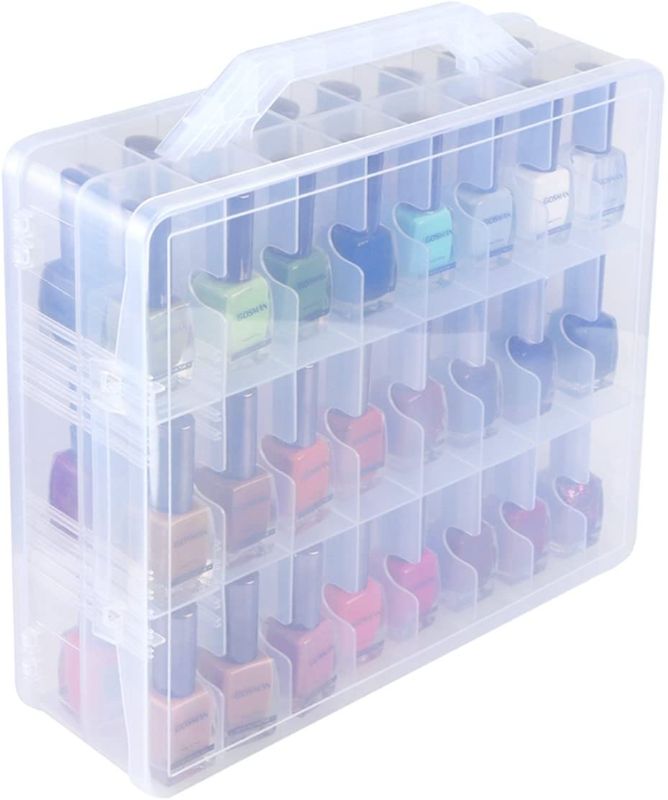 Photo 1 of 48 slots, Nail polish organizer